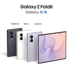 Samsung Galaxy Z Fold8 Grafit Gri, 256 GB Depolama, Yepyeni Tasarım, Özelleştirilmiş İşlemci, 4.800 mAh Pil, 12 GB RAM, 50 MP Çift Kamera, Now Nudge, Photo Assist (Sams - Seçenekler: 1TB, 256GB, 512GB