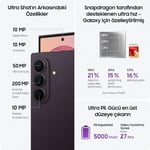 Samsung Galaxy Z Fold8 Ultra Grafit Gri, 256 GB Depolama, Özelleştirilmiş İşlemci, 5.000 mAh Pil, Yan Yana Çoklu Ekran, 12 GB RAM, 200 MP Kamera, Now Nudge, Photo Assist (Samsung Türkiye Versiyonu)