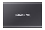 Samsung MU-PC1T0T/WW T7 1TB USB 3.2 Gen 2 Harici Katı Hal Sürücüsü, Gri