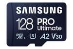 Samsung PRO Plus 128GB microSDXC UHS-I Bellek Kartı MB-MY128SA/WW, U3, V30, A2 Hız Sınıfı, 180 MB/sn Okuma, 130 MB/sn Yazma
