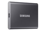 SAMSUNG T7 2TB, Taşınabilir SSD, Gri, 1050MB/s'ye kadar, USB 3.2 Gen2, Oyun, Öğrenciler ve Profesyoneller, Harici Katı Hal Sürücüsü (MU-PC2T0T/AM), Gri [Kanada Sürümü]