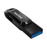 SanDisk 128GB Ultra Dual Drive Go USB Type-C Flash Drive, Flash Sürücü SDDDC3-128G-G46 - Seçenekler: 128GB, 256GB, 32GB, 64GB, 512GB