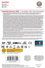 SanDisk 256 GB Extreme PRO microSDXC kartı + SD adaptörü + RescuePRO Deluxe, 200 MB/sn'ye kadar, A2 App Performance, UHS-I, Class 10, U3, V30