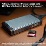 SanDisk Extreme PRO SDXC UHS-I Hafıza Kartı, 128 GB, 200 MB/sn Aktarım Hızı, U3: UHS Speed Sınıf, V30: Speed Sınıf, 4K UHD Videolar, QuickFlow Teknolojisi, Isıya Dayanıklı - Seçenekler: 128GB, 512 GB