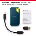 SanDisk Extreme V2 SDSSDE61-2T00-G25M USB 3.2 2 TB Taşınabilir SSD - Seçenekler: 1TB, 2TB, 8TB