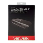 SanDisk ImageMate PRO USB-C Multi-Card Kart Okuyucu SDDR-A631-GNGNN, Siyah
