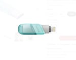 SanDisk iXpand Flash Drive Flip 64GB, Mint Color