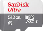 SANDISK - KARTLAR 512GB ULTRA LITE BEYAZ/GRİ MICROSDXC 100MB/S SINIF 10 UHS-