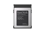 SanDisk Pro-Cinema CFexpress 320 GB Tip B, 1700 MB/s kadar kusursuz video kaydı ve 1 metre düşme direnci için