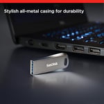 SanDisk Ultra Luxe USB 3.1 Flash Sürücü 64 GB (USB 3.1 Gen 1 ve USB 3.0 uyumlu, 150 MB/s, Şifre Koruması, Veri Kurtarma Yazılımı) - Seçenekler: 64GB (Pack of 1), 256GB, 1 TB, 32GB (Pack of 1), 128GB