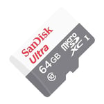 SanDisk Ultra SDSQUNR-064G-GN3MN Class 10 UHS-I 64 GB Micro SD Kart