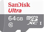 SanDisk Ultra SDSQUNR-064G-GN3MN Class 10 UHS-I 64 GB Micro SD Kart