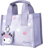 Sanrio Lisanslı Kare Yiyecek Çantası - Kuromi