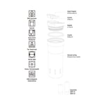 Santeco Kariba Termos 350 Ml- Pembe