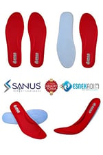 Sanus A100 Visco Memory Foam Anatomik Unisex Tabanlık