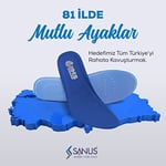 Sanus M300 Visco Memory Foam Günlük Unisex Tabanlık