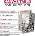Şapkalı ve Papyonlu Atatürk Tablosu 50 x 75
