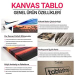 Şapkalı ve Papyonlu Atatürk Tablosu 50 x 75