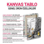 Şapkalı ve Papyonlu Atatürk Tablosu 50 x 75