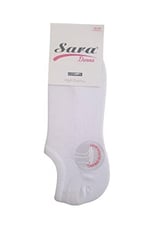 SARA DONNA Sara Donna 12 Çift Karışık Renk Dikişsiz Sneaker Görünmez Çorap Çok Renkli 36-40