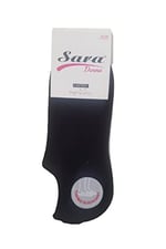 SARA DONNA Sara Donna 6 Çift Gri Renk Dikişsiz Sneaker Görünmez Çorap Gri 36-40
