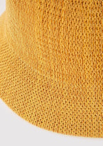 Sarı Hasır Bucket Şapka 1910080-34333