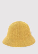 Sarı Hasır Bucket Şapka 1910080-34333
