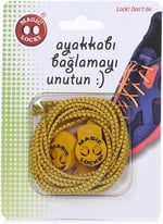 Sarı Kilitli Elastik Akıllı Bağcık
