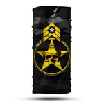 Sarı Yıldız Desenli Bandana Boyunluk, Çok Amaçlı Boyunluk, Bandana, Esnek Yüz Maskesi, Spor Outdoor, Kafa Bandı, Erkek Bandana, Kadın Bandana…