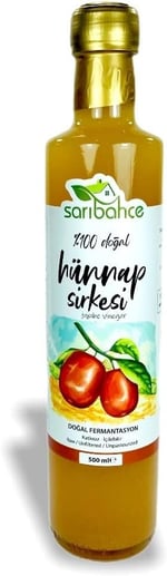Sarıbahçe Hünnap Sirkesi 500 ml - Doğal Fermente