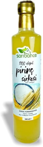 Sarıbahçe Pirinç Sirkesi 500 ml - Doğal Fermente