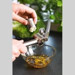 Sarımsak Ezici Presi GARLIC PRESS Sarımsak Kesici,Sarımsak Ezici,Sağlam Paslanmaz Çelik Saplı,Pratik Kaliteli Malzeme