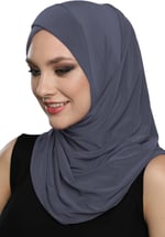 Sarmalı Takmatik Hazır Türban Tesettür Bone Namaz Örtüsü