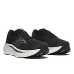 Saucony Erkek Ride 18, Siyah/Beyaz, 40 EU