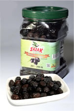 sazak zeytin-zeytinyağı-turşu Yağlı Sele Siyah Zeytin İri Kalibre 900 gr 261-290