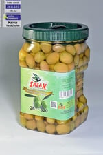 sazak zeytin-zeytinyağı-turşu Yesil Kirma Zeytin 900 Gr Dogal Fermente Yesil Zeytin