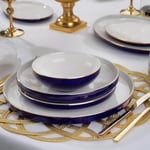 Schafer Adel Navy Blue Yemek Takımı 56 Parça-Lacivert