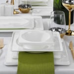 Schafer Blanc Bone Yemek Takımı 60 Parça-Beyaz