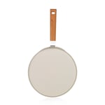 Schafer Ceramoni Seramik Krep Tava 26 Cm-Krem