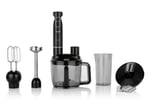 Schafer Chef Blend Mega Blender Set-Siyah/Gümüş