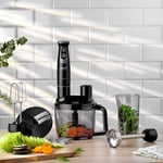 Schafer Chef Pro Multi Blender Set-Siyah/Antrasit