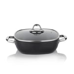 Schafer Gastronomie Master Granit Basık Tencere-26Cm