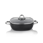 Schafer Gastronomie Master Granit Basık Tencere-24Cm