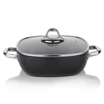 Schafer Gastronomie Master Granit Basık Tencere-28Cm