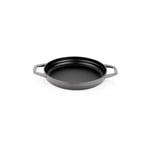 Schafer Guss Chef Döküm Sahan Çift Kulplu 22 Cm-1 Parça-Gri