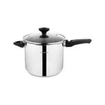 Schafer Gusto Chef 2 li Düdüklü Tencere Seti 4+7 L 4 Parça-Inox