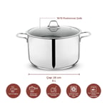 Schafer Held Çelik Derin Tencere 26 Cm-2 Parça-Inox