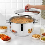 Schafer Held Gastro Çelik Derin Tencere 36 Cm 2 Parça-Inox