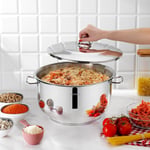 Schafer Held Gastro Çelik Derin Tencere 32 Cm 2 Parça-Inox