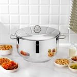 Schafer Held Gastro Çelik Derin Tencere 36 Cm 2 Parça-Inox